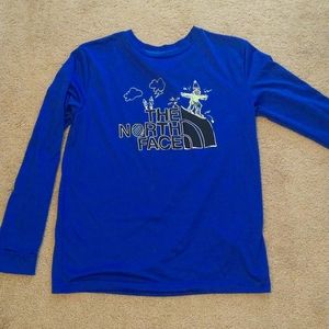 Boy's North Face long sleeve shirt